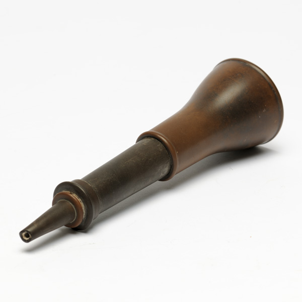 picture shows telescopic 2 pc ear trumpet @ EarTrumpets.com