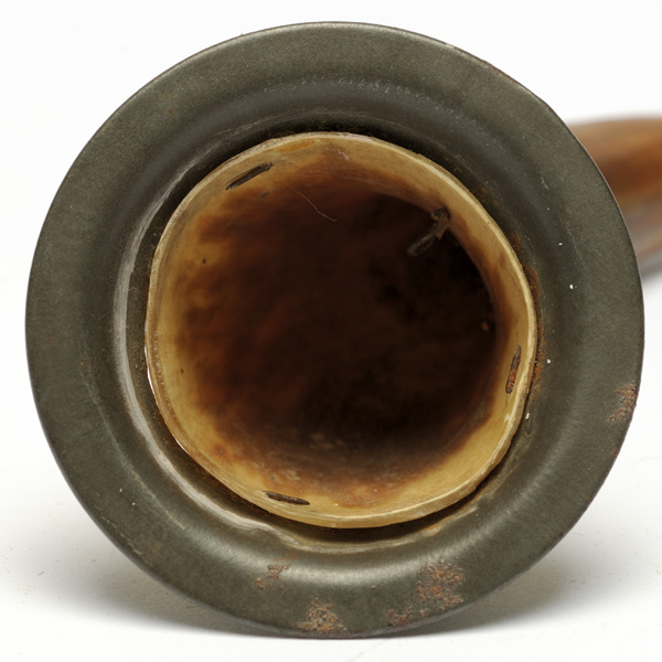 picture shows one piece ear trumpet @ EarTrumpets.com