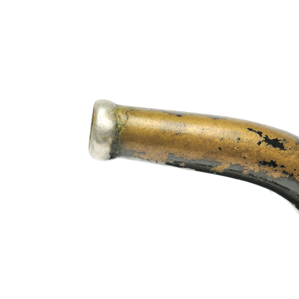 picture shows folded ear trumpet @ EarTrumpets.com