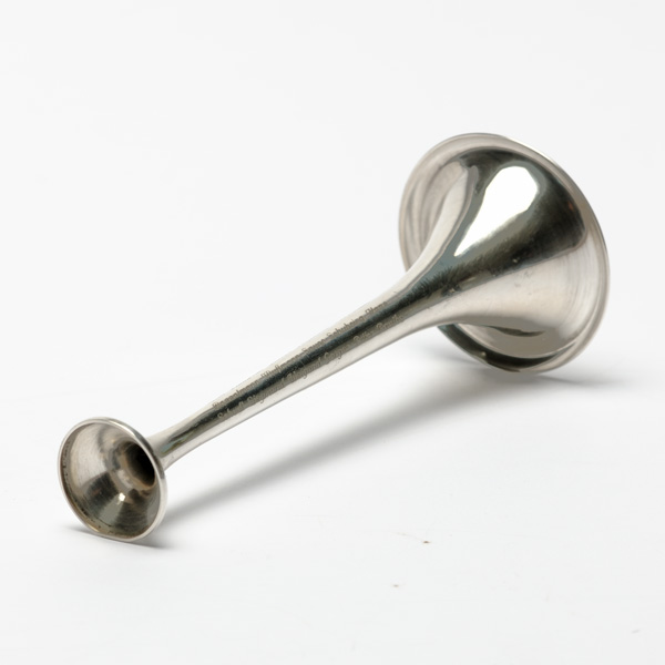 picture shows stethoscope ear trumpet @ EarTrumpets.com