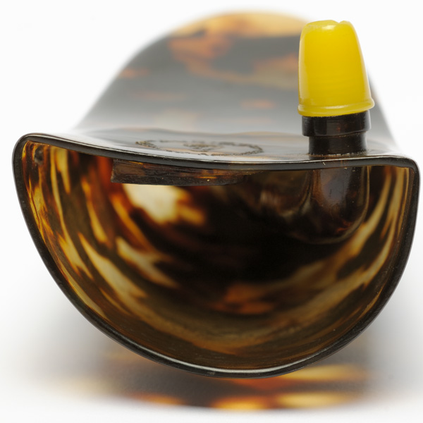 picture shows auricle ear trumpet @ EarTrumpets.com
