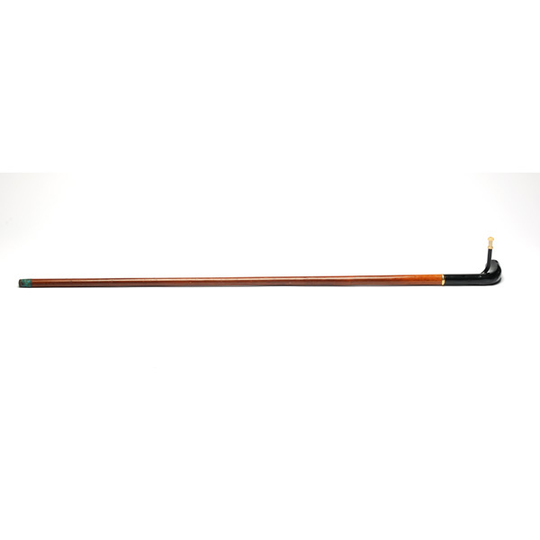 picture shows walking stick ear trumpet @ EarTrumpets.com