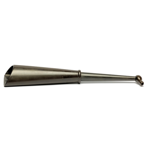picture shows tragus ear trumpet @ EarTrumpets.com