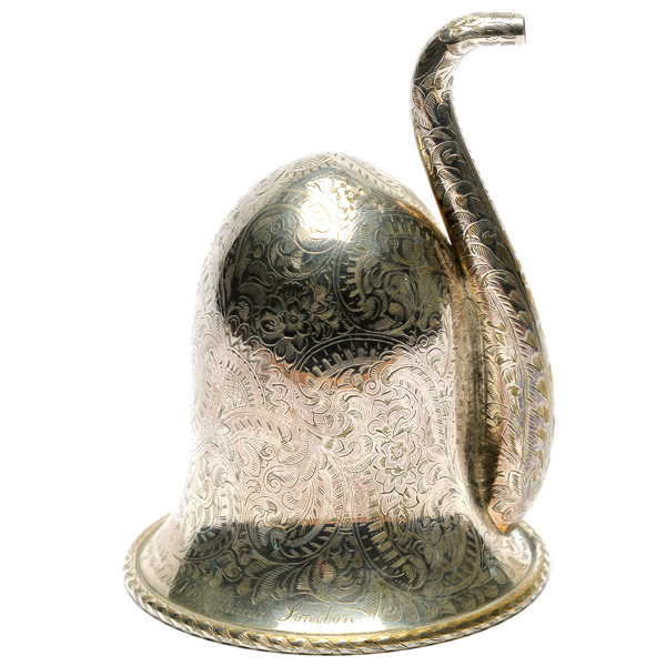 picture shows london dome ear trumpet @ EarTrumpets.com