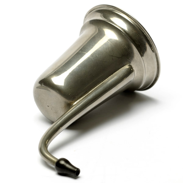 picture shows london dome ear trumpet @ EarTrumpets.com
