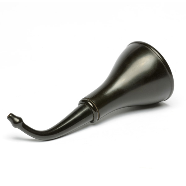 picture shows telescopic 2 pc ear trumpet @ EarTrumpets.com