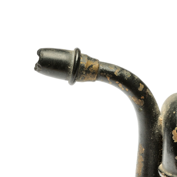 picture shows folded ear trumpet @ EarTrumpets.com