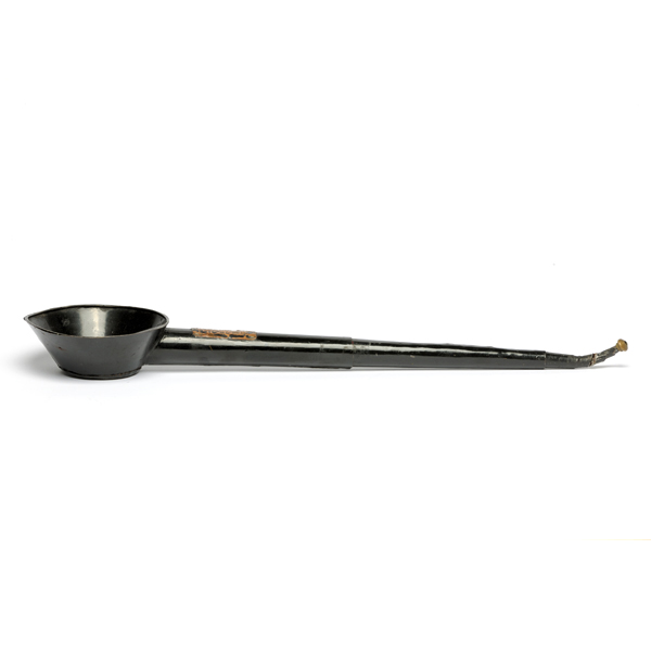 picture shows large dome ear trumpet @ EarTrumpets.com