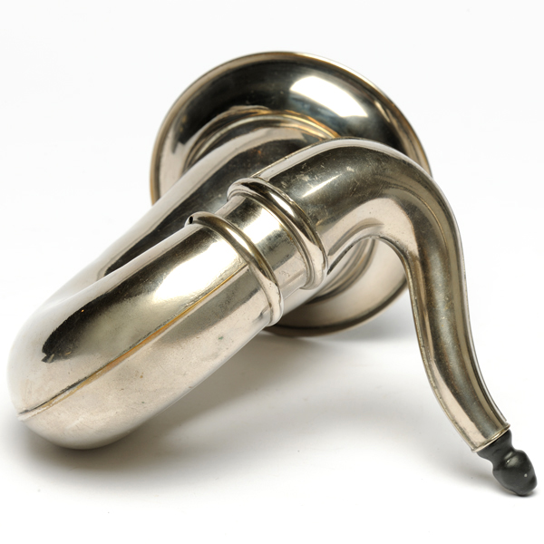 picture shows one piece ear trumpet @ EarTrumpets.com