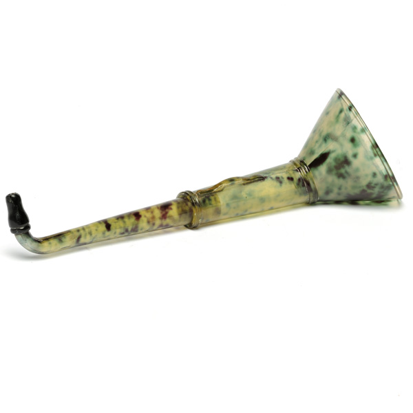 picture shows telescopic 2 pc ear trumpet @ EarTrumpets.com