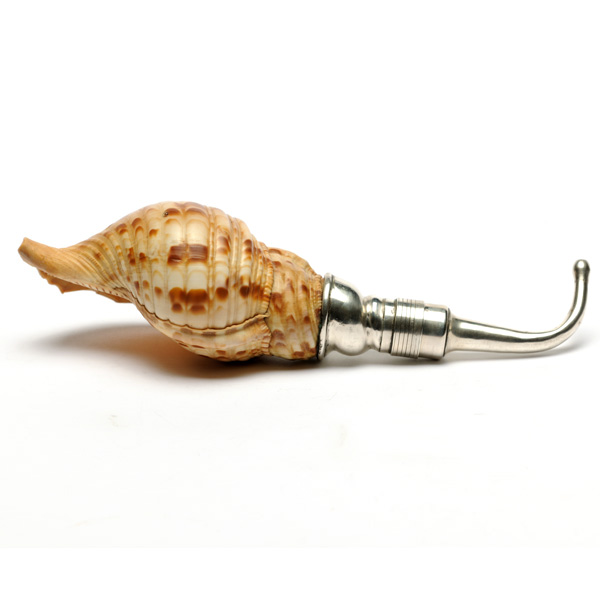 picture shows one piece ear trumpet @ EarTrumpets.com