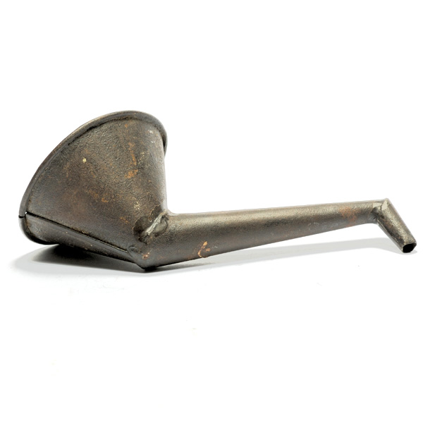 picture shows home-made ear trumpet @ EarTrumpets.com