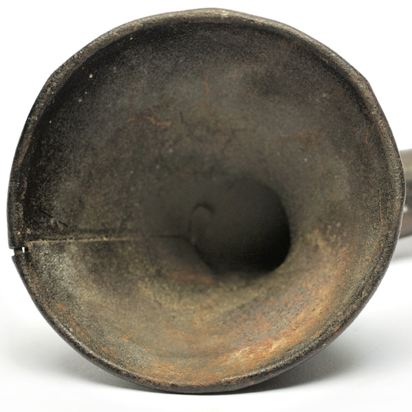 picture shows home-made ear trumpet @ EarTrumpets.com