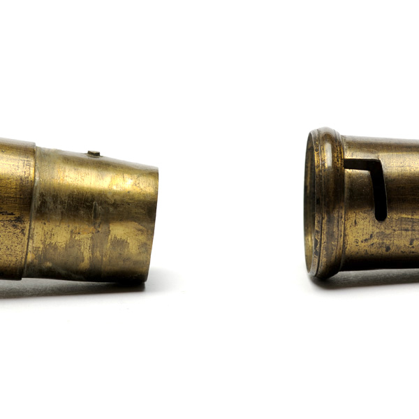 picture shows one piece ear trumpet @ EarTrumpets.com