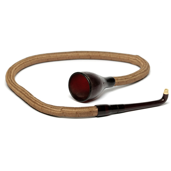 picture shows con tube ear trumpet @ EarTrumpets.com