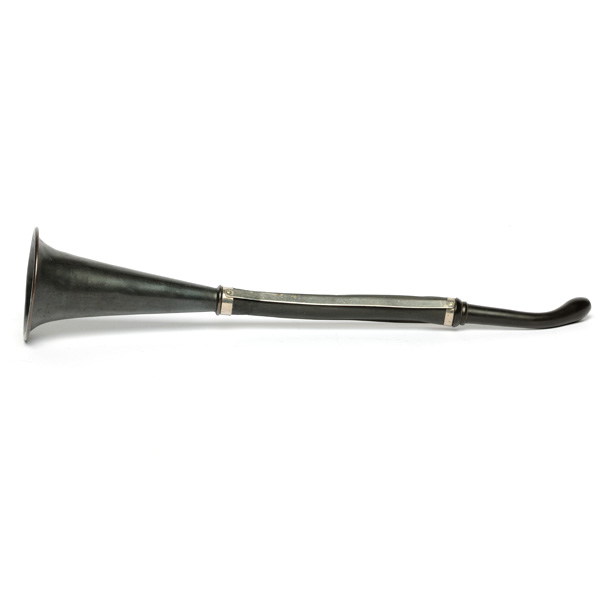 picture shows diaphragm ear trumpet @ EarTrumpets.com
