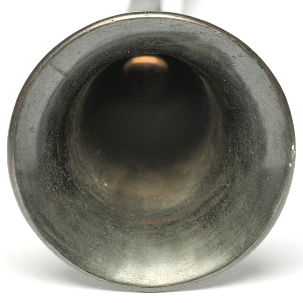 picture shows diaphragm ear trumpet @ EarTrumpets.com