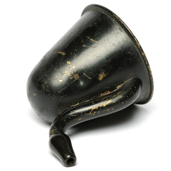 picture shows london dome ear trumpet @ EarTrumpets.com