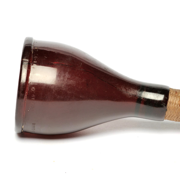 picture shows con tube ear trumpet @ EarTrumpets.com
