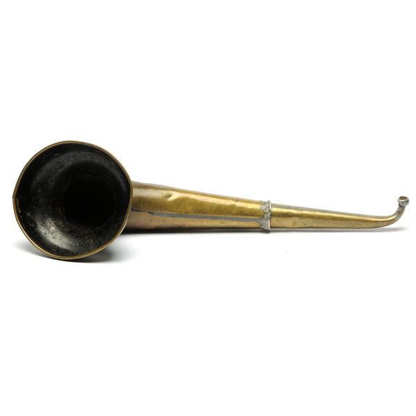 picture shows telescopic 2 pc ear trumpet @ EarTrumpets.com