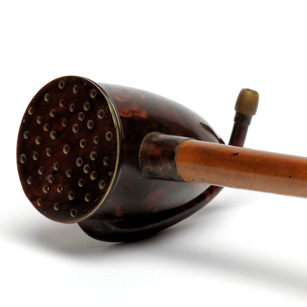 picture shows walking stick ear trumpet @ EarTrumpets.com