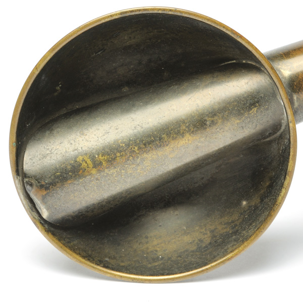 picture shows banjo ear trumpet @ EarTrumpets.com