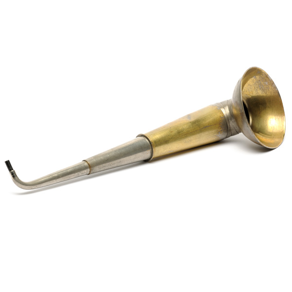 picture shows telescopic 3pc + ear trumpet @ EarTrumpets.com