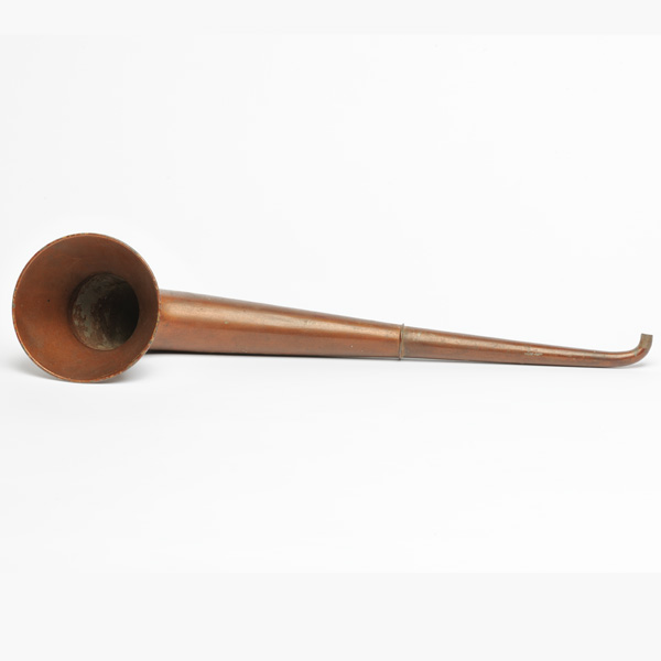 picture shows telescopic 2 pc ear trumpet @ EarTrumpets.com