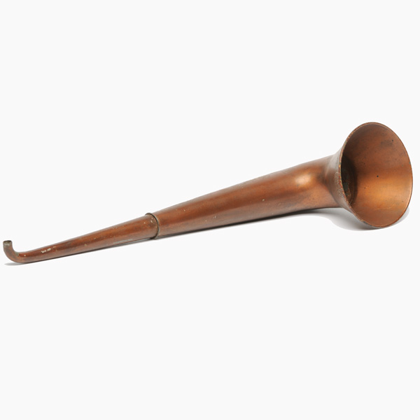 picture shows telescopic 2 pc ear trumpet @ EarTrumpets.com