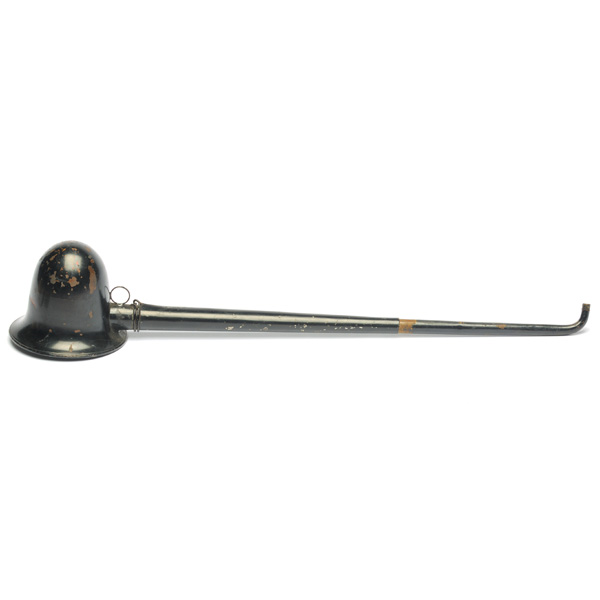 picture shows large dome ear trumpet @ EarTrumpets.com