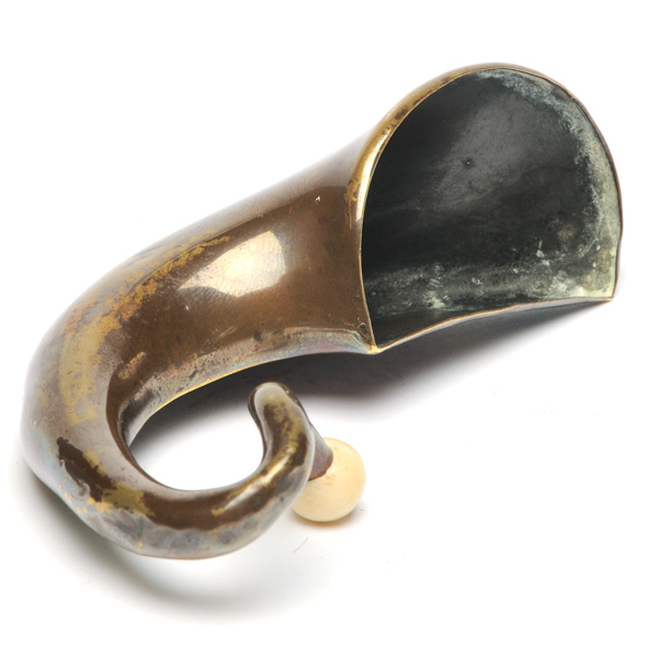 picture shows auricle ear trumpet @ EarTrumpets.com