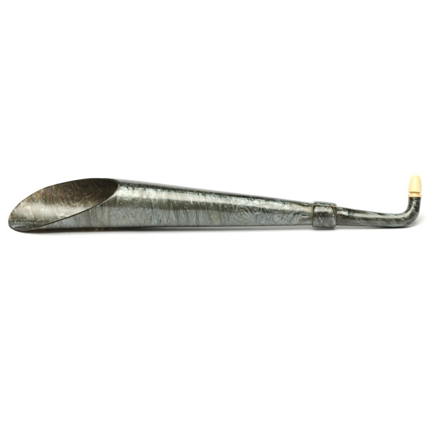 picture shows one piece ear trumpet @ EarTrumpets.com