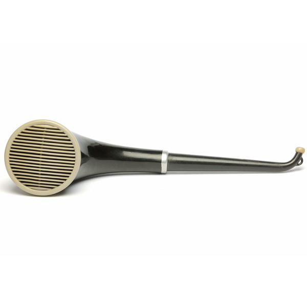 picture shows telescopic 2 pc ear trumpet @ EarTrumpets.com