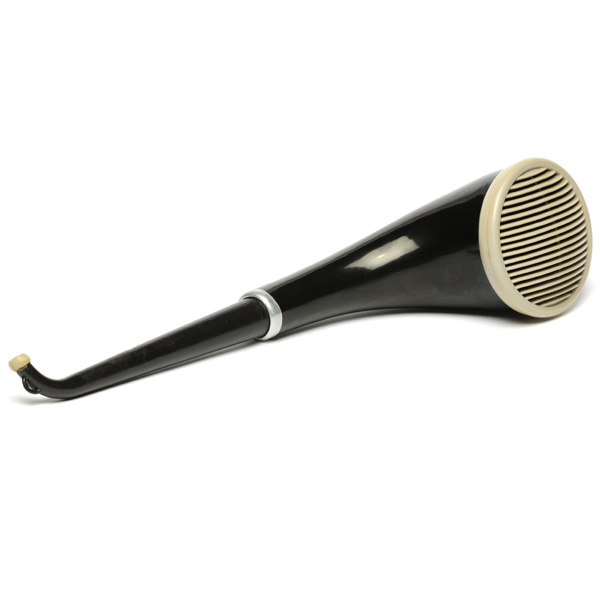 picture shows telescopic 2 pc ear trumpet @ EarTrumpets.com