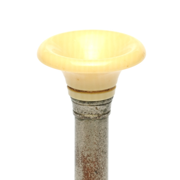 picture shows stethoscope ear trumpet @ EarTrumpets.com