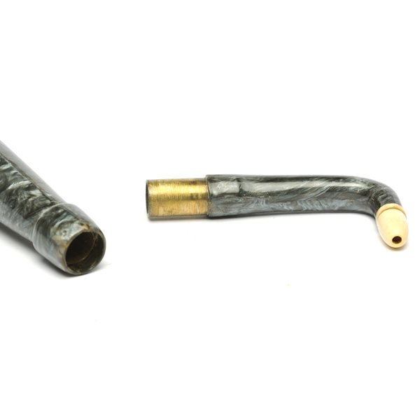 picture shows one piece ear trumpet @ EarTrumpets.com