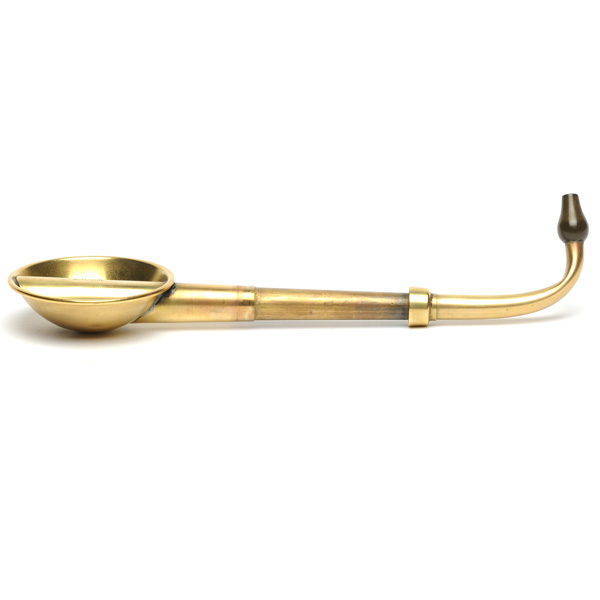 picture shows banjo ear trumpet @ EarTrumpets.com
