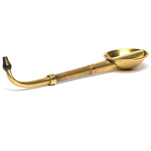 picture shows banjo ear trumpet @ EarTrumpets.com