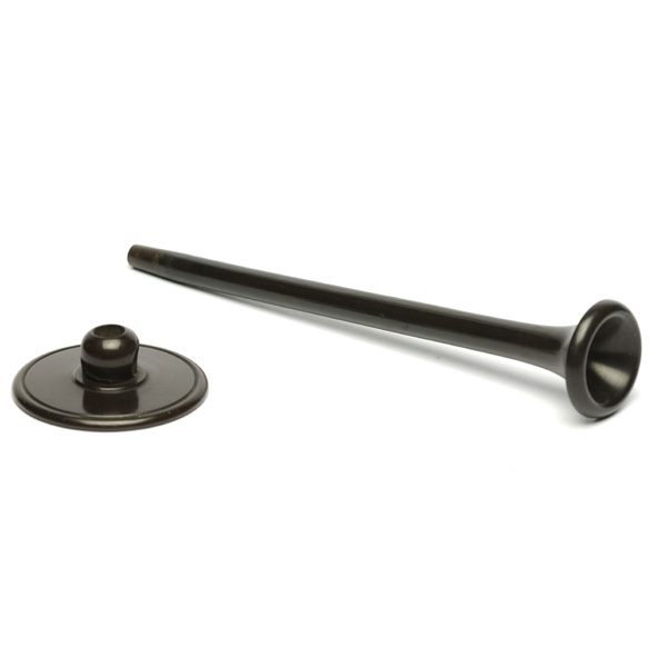 picture shows stethoscope ear trumpet @ EarTrumpets.com