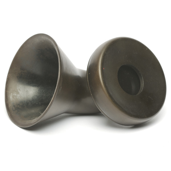 picture shows diaphragm ear trumpet @ EarTrumpets.com