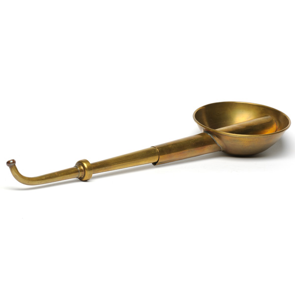 picture shows banjo ear trumpet @ EarTrumpets.com