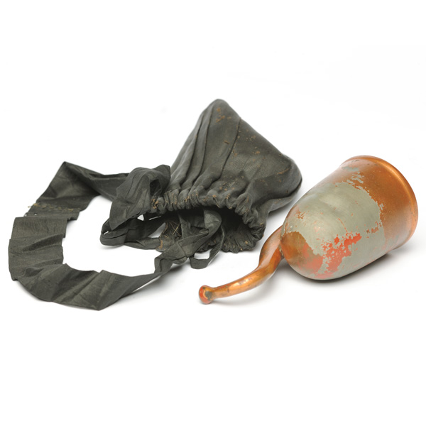 picture shows london dome ear trumpet @ EarTrumpets.com