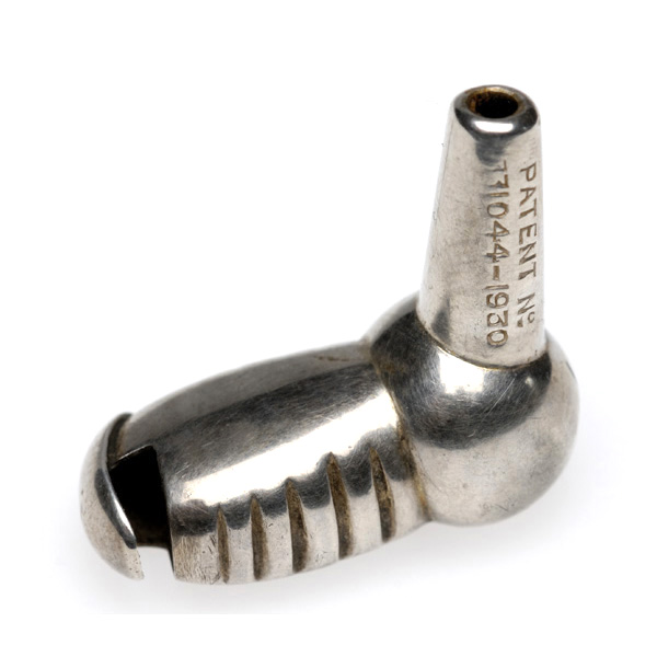 picture shows ear tube ear trumpet @ EarTrumpets.com